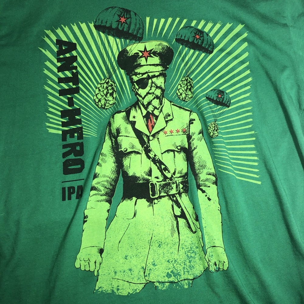 Revolution Brewing Hops Captain shirt.